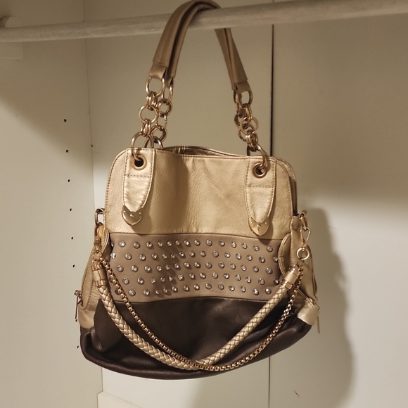 BKE Rhinestone Shoulder Bag - Picture 1 of 3